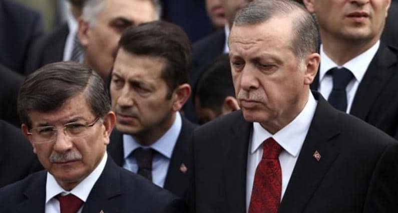 أردوغان وأحمد دواد أوغلو